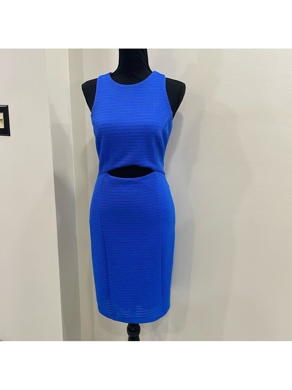 Guess Los Angeles Blue Bodycon Size S Dress